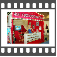 Marilyn-Monroe-Celebrity-Impersonator-Lookalike at trade show for The Hollywood Collection